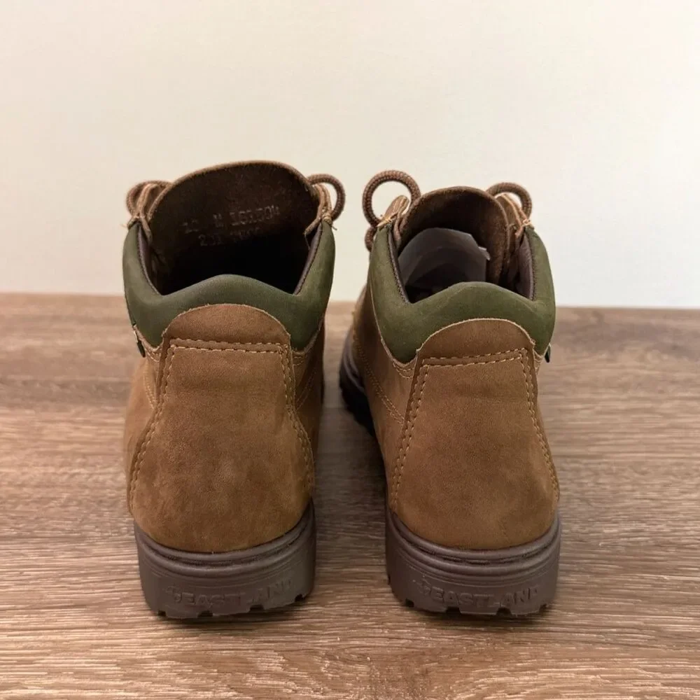 Eastland Penobscot Men's Leather Moc Toe Chukka Boots Brown Lug Sole Size 10M